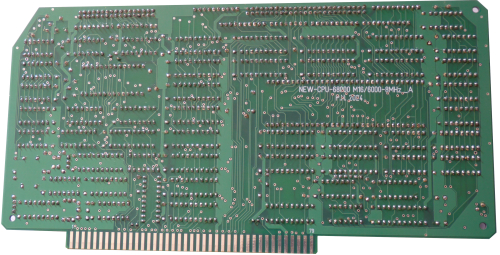 Honeyview Face soudures New CPU68000 8MHz